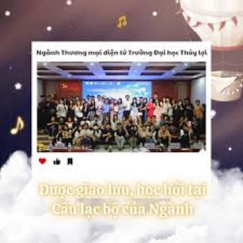 Tương lai ngành TMĐT và vị thế của Đại học Thủy Lợi trong thời đại số